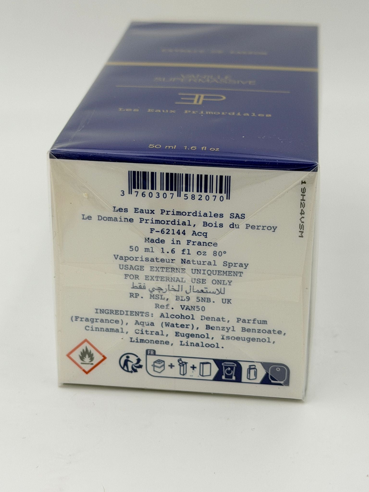 Les Eaux Primordiales – VANILLE SUPERMASSIVE Extrait de Parfum 50 ml – New & BNIB