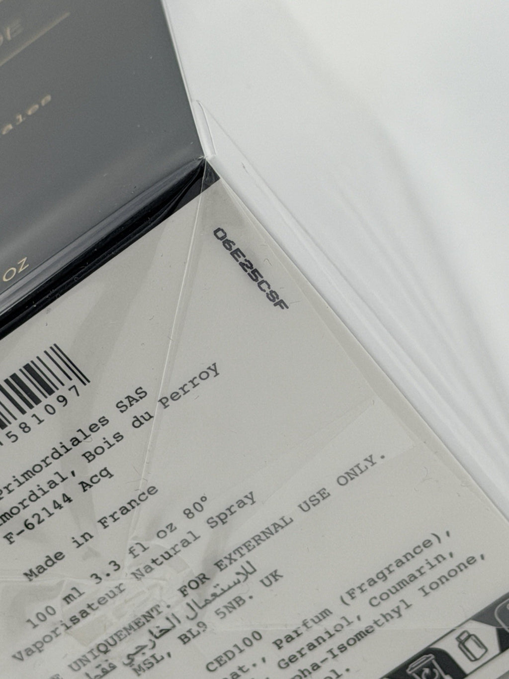 Les Eaux Primordiales – CÈDRE SUPERFLUIDE Eau de Parfum 100 ml – New & BNIB