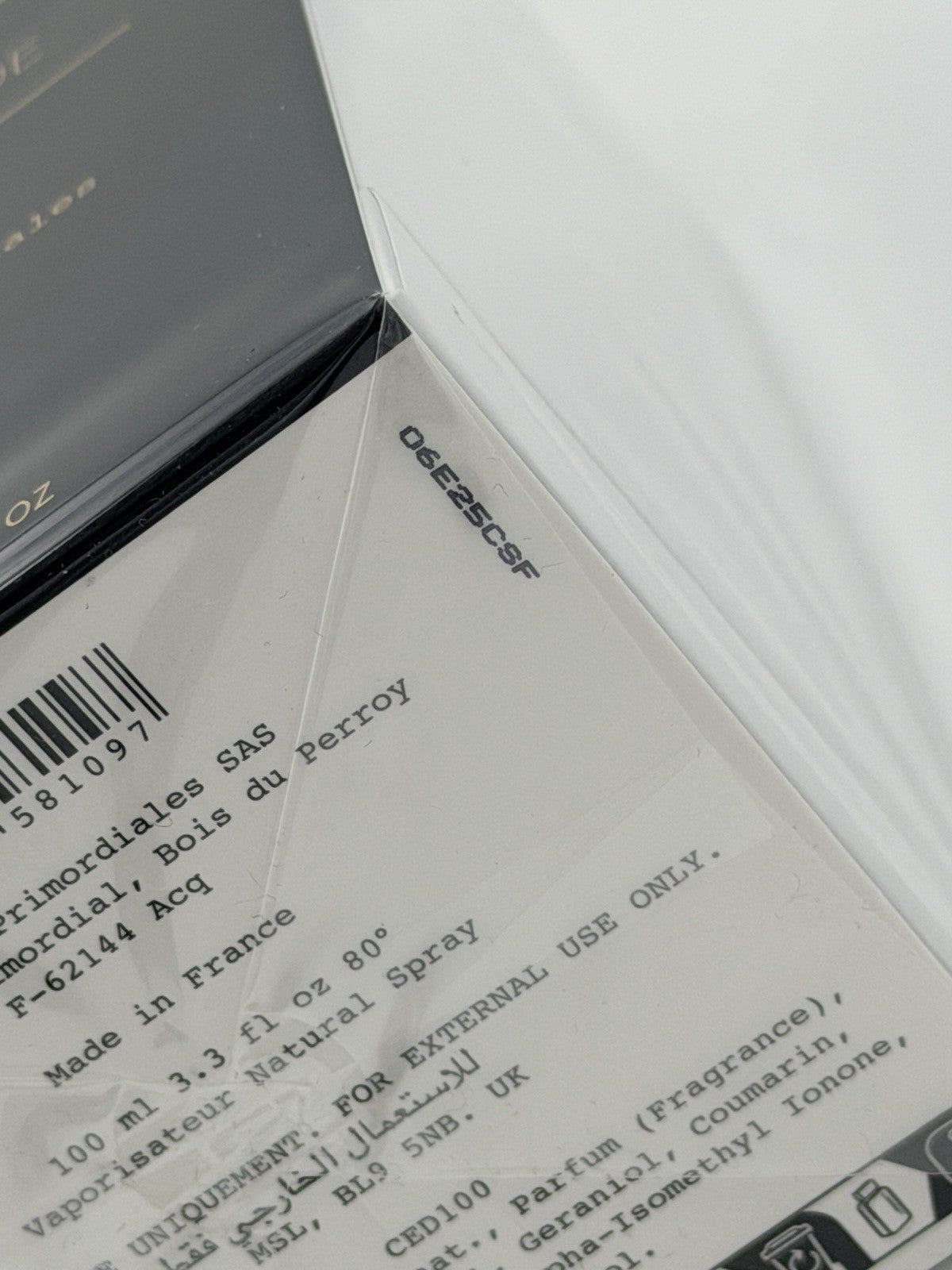 Les Eaux Primordiales – CÈDRE SUPERFLUIDE Eau de Parfum 100 ml – New & BNIB