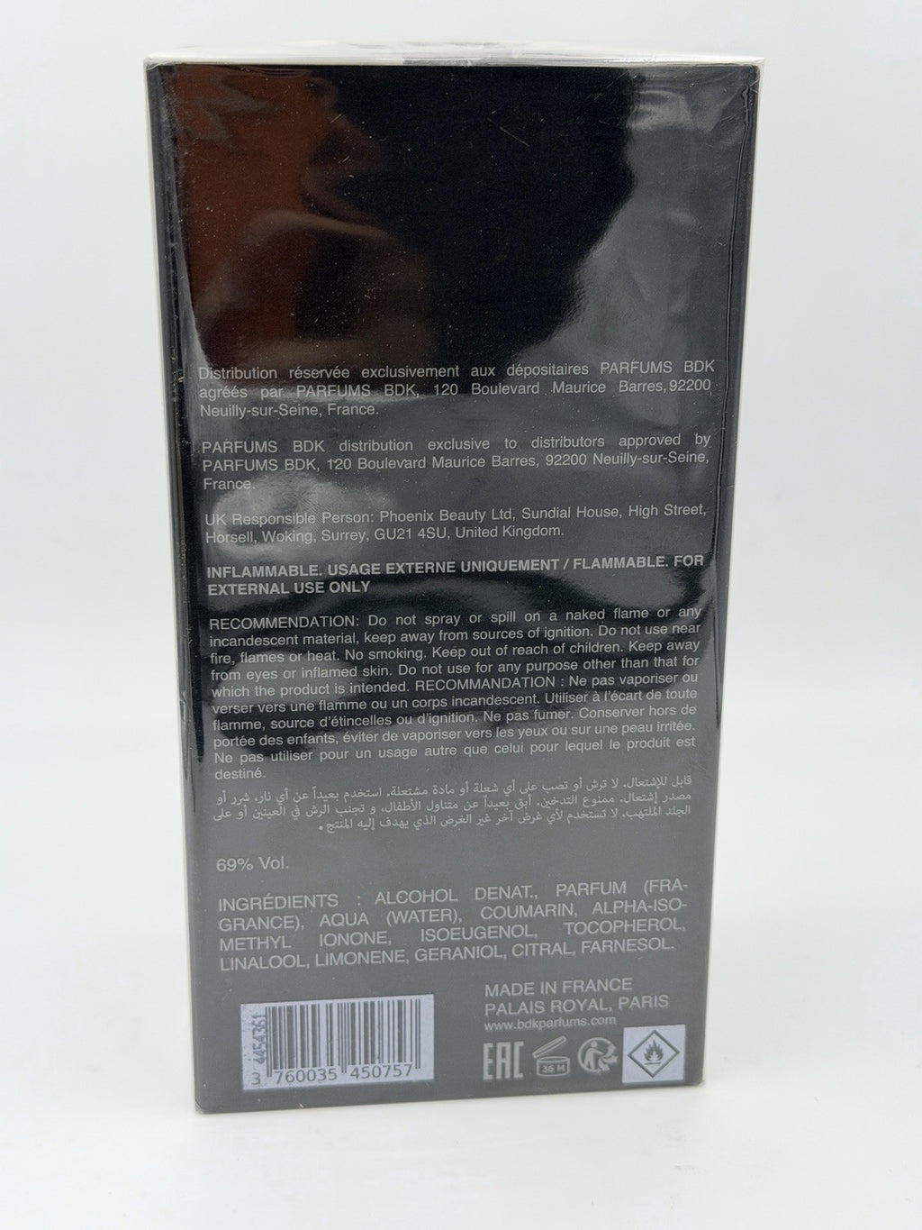 BDK PARFUMS - GRIS CHARNEL EXTRAIT  DE PARFUM 100 ml