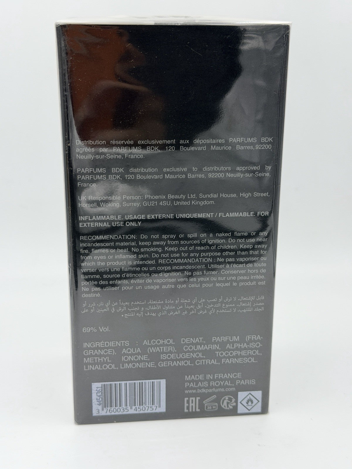 BDK PARFUMS - GRIS CHARNEL EXTRAIT  DE PARFUM 100 ml