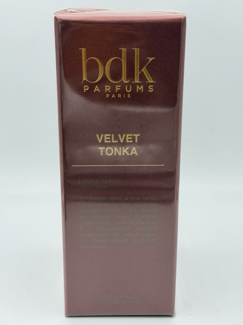 BDK Parfums Velvet Tonka Unisex Eau de Parfum - 100ml