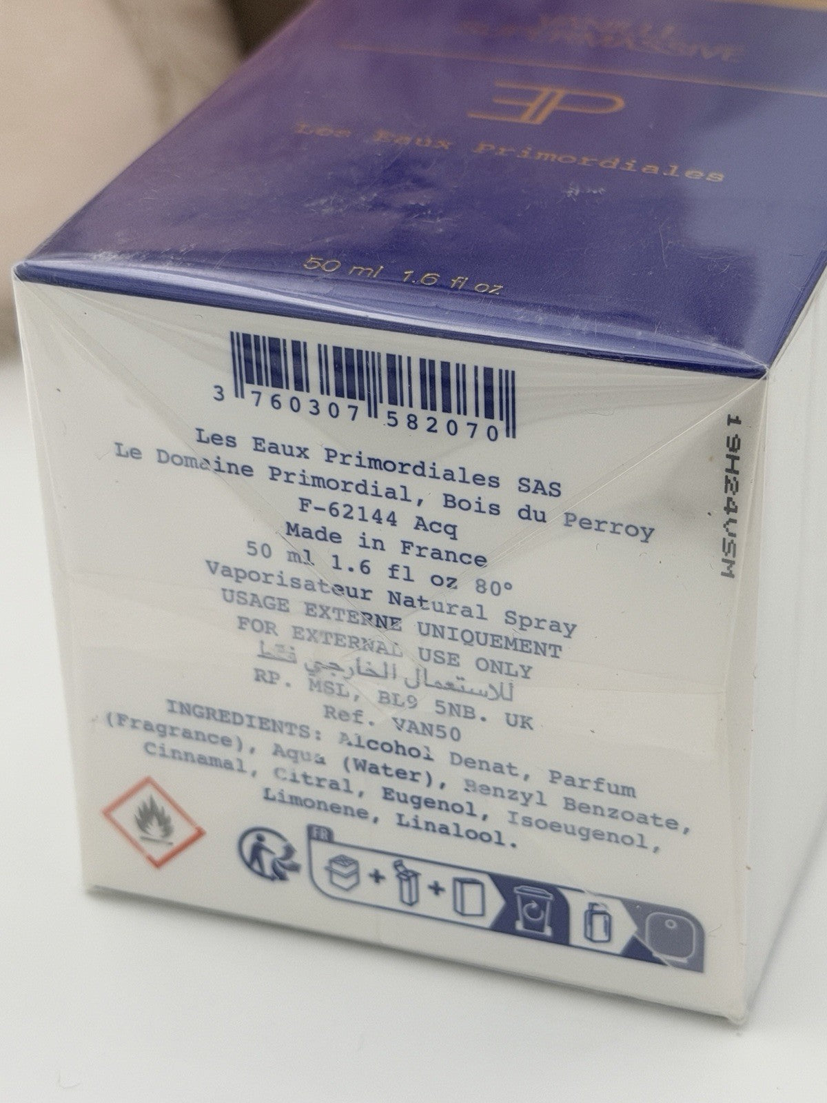 Les Eaux Primordiales – VANILLE SUPERMASSIVE Extrait de Parfum 50 ml – New & BNIB